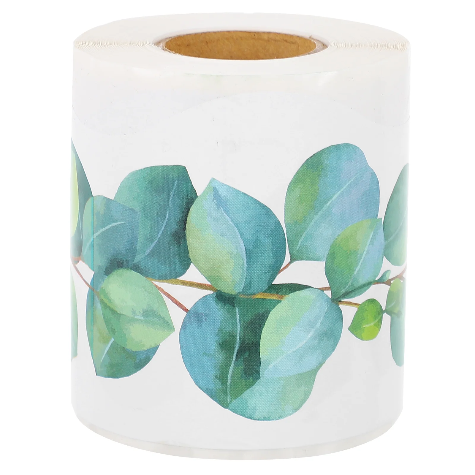 

1 Roll Classroom Bulletin Sticker Eucalyptus Pattern Trim Chalkboard Sticker