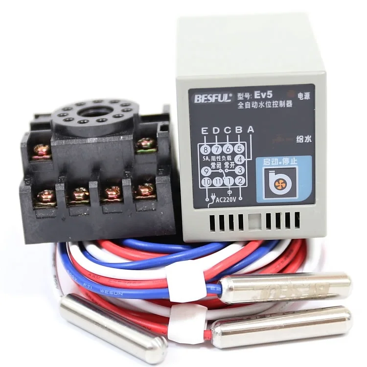 Автоматический контроллер уровня воды на солнечной батарее одиночный и двойной