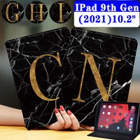 case for apple ipad 2021 9th generation 10 2 inch tablet case dust proof pu leather flip shell cover case free stylus