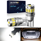 AUXITO 2x T10 W5W светодиодный Canbus 194 лампа для Nissan Qashqai Leaf X Trail Note Tiida Almera светодиодный светильник для салона автомобиля 6500K белый