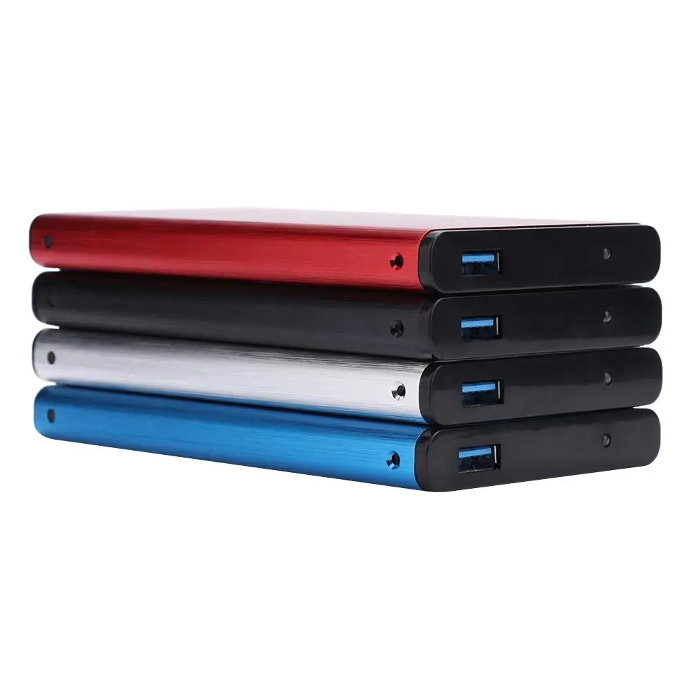 2.5 Inch Hdd Ssd Case Sata Naar Usb 3.0 2.0 Adapter Gratis 5 6 Gbps Box Harde Schijf Behuizing Ondersteuning 2 Tb Voo | Электроника