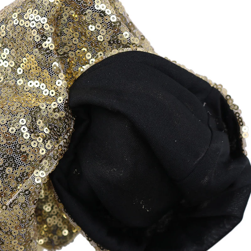 

Hot Women pants gold casual Buckle Pant dance jazz High Waist cool disco Trousers women's casual pants nightclub party straight
