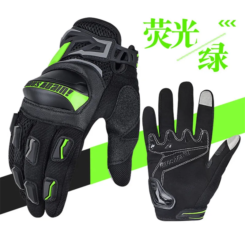High Quality Motorcycle Gloves Outdoors Sports Protective Gloves Touch Screen Full Finger Hard Shell Protection Wear Resistant