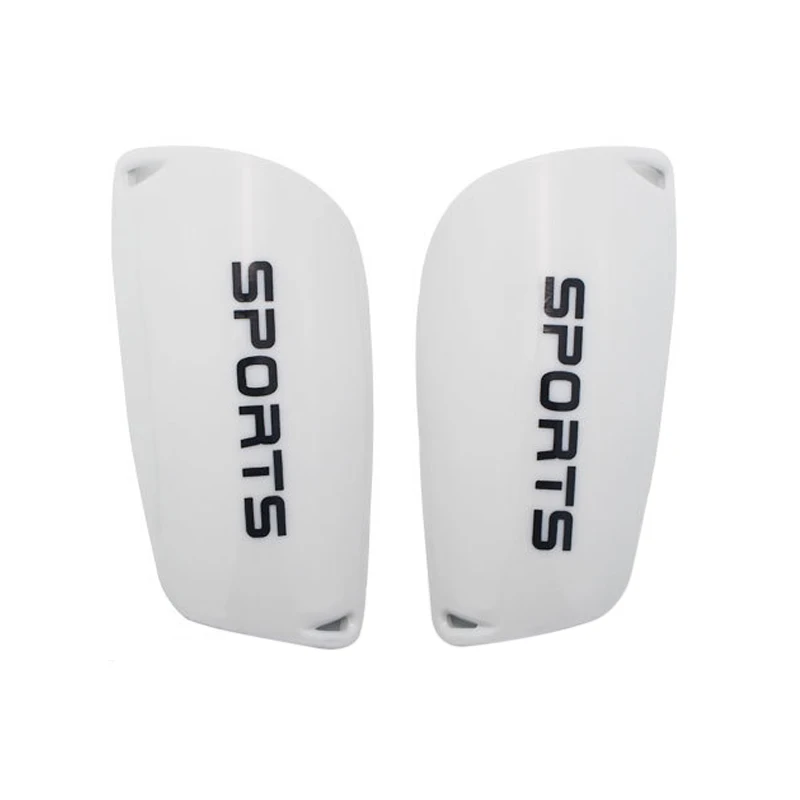 White Shin Pad 1 пара спортивных щиток на голень для футбола, рукав для поддержки ног, футбольные компрессионные голени, рукав Shinguard Для Взрослых Подростков, детей - Цвет: White Shin Pad