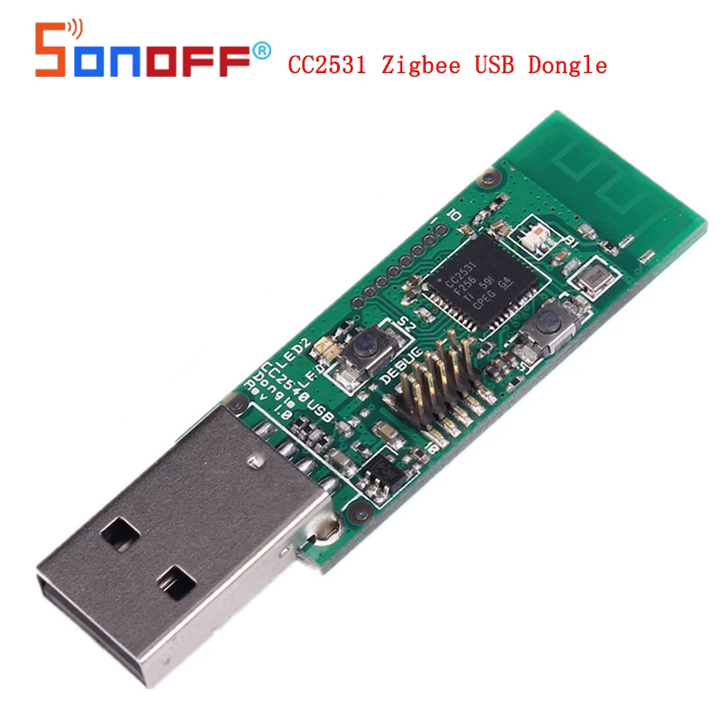 SONOFF CC2531 USB Dongle Sniffer Board модуль анализатора Packet Protocol Capture Module для приложения Zigbee2mqtt |
