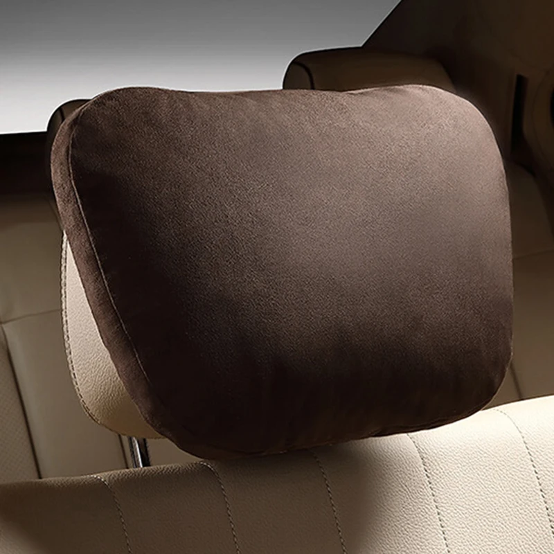 

1 Pair Car Headrest Pillow Neck Rest Cushion Maybach Design S Class Ultra For Mercedes Benz Four Seasons General Soft Pillow