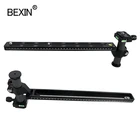 Штатив с быстроразъемной пластиной, опора для телеобъектива, 253040 см, зубчатая скользящая пластина arca swiss с зажимным стержнем для камеры