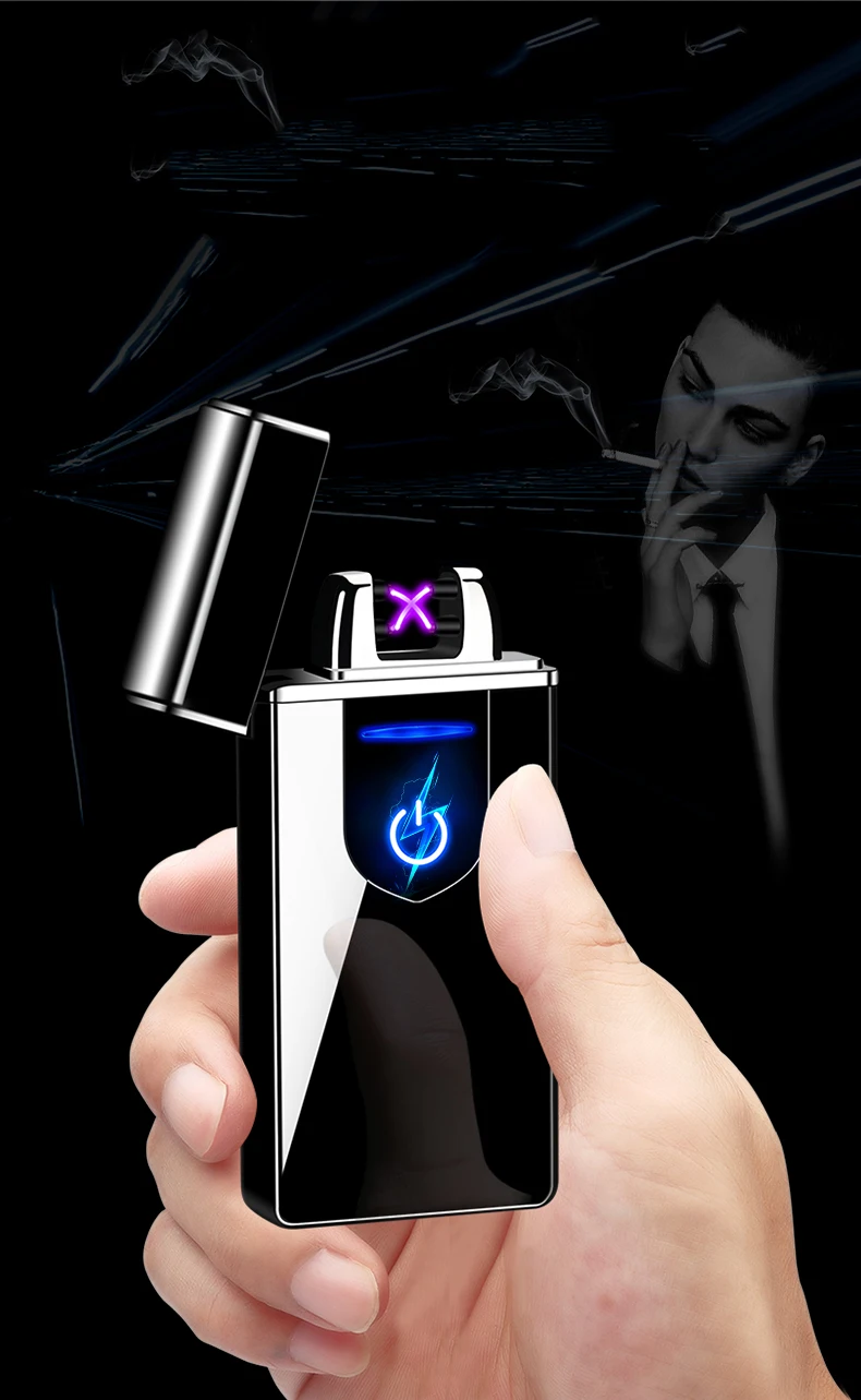 Трубка дыма электронная Usb зарядка дуговая зажигалка барбекю кухня Зажигалка плазменный электронный импульсный зажигалки свечи фейерверк безопасность swit