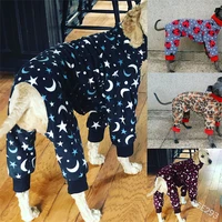 dog clothes high collar casual warm pet sweater damaiting dog flannelette jacket doggy thickened long sleeve four legged coat