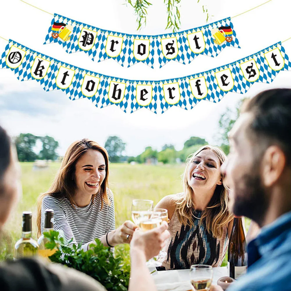 1 комплект Октоберфест баннер Пособия по немецкому языку фестиваль пива Декор