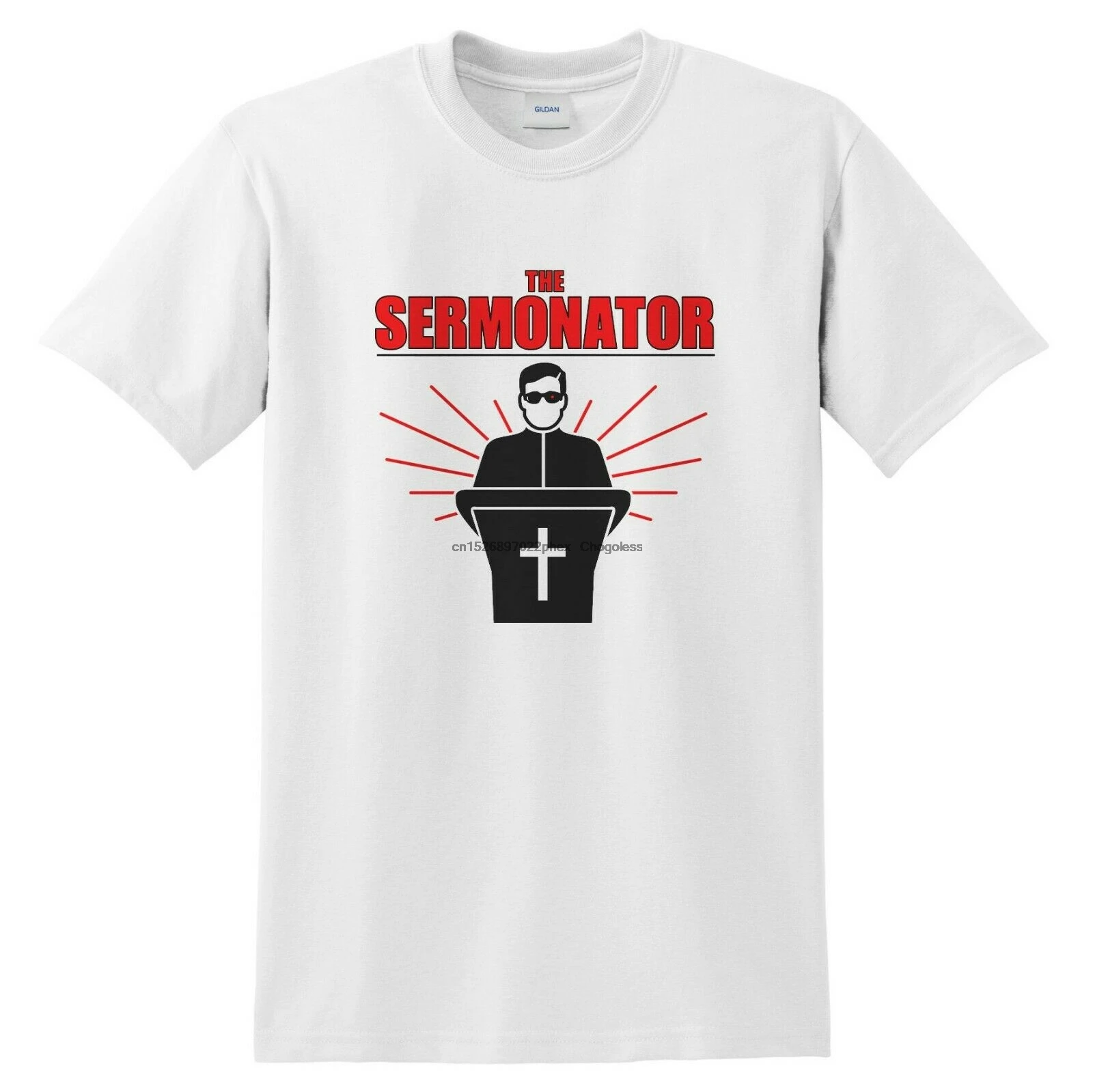В Sermonator футболка идея забавного подарка для христианской церкви проповедника