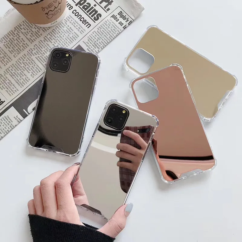 Чехол на четыре угла для Samsung Galaxy S10 S9 S8 Plus S10e Note 9 8 10 зеркальный чехол роскошный |