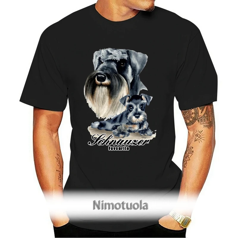 

Schnauzer Dog Puppy T-Shirt For Men Women Children Man Woman Child
