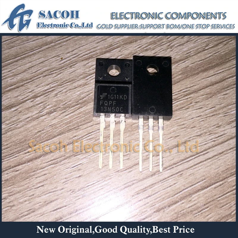 10 шт FQPF13N50C FQPF13N50CF FQPF13N50 FDPF13N50NZ 13N50 TO-220F 13A 500V N-Channel MOSFET | Электронные компоненты и