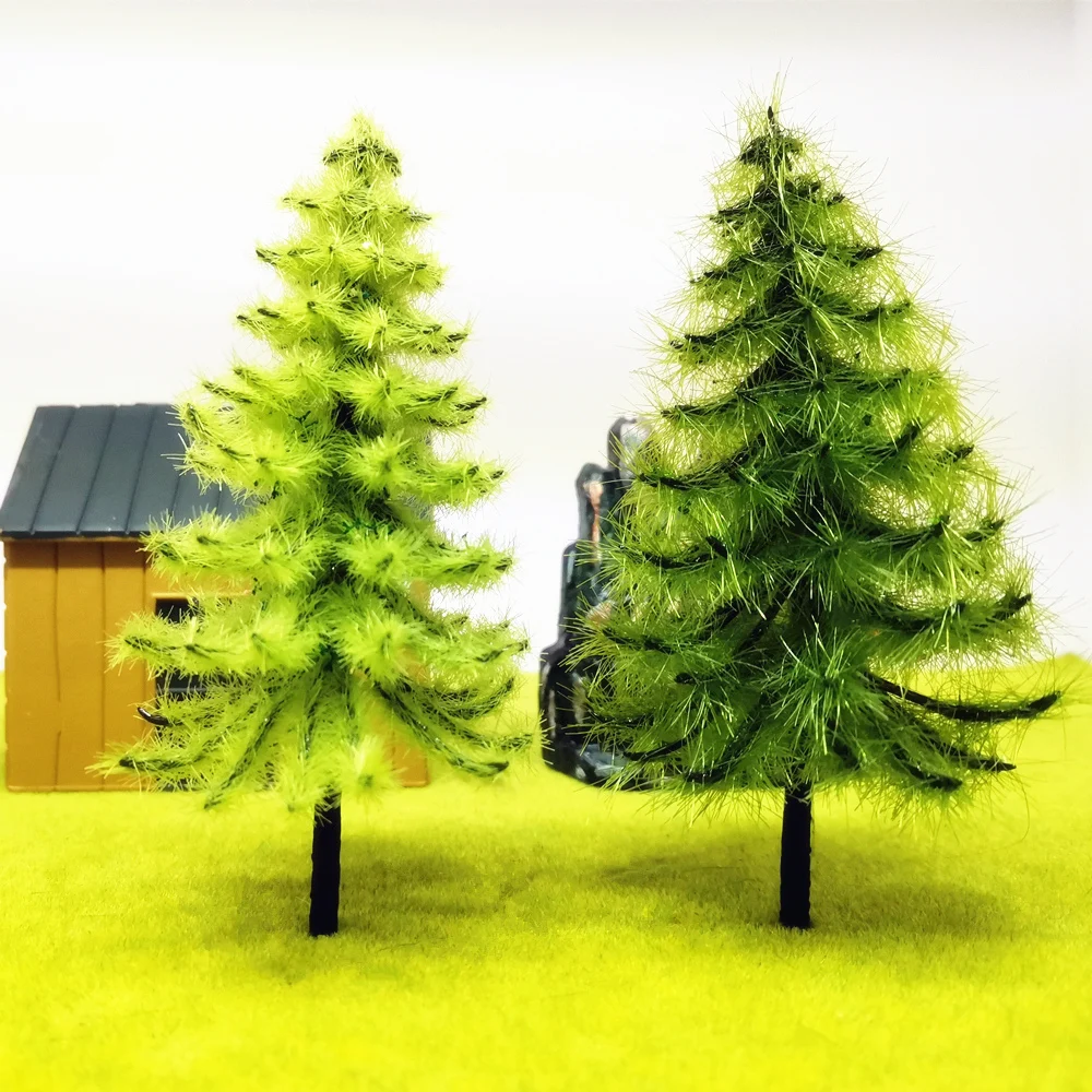 

10pcs/5pcs HO OO Scale Model Trees Train Railroad Layout Diorama Wargame Scenery Entertainment accessories for DIY enthusiasts