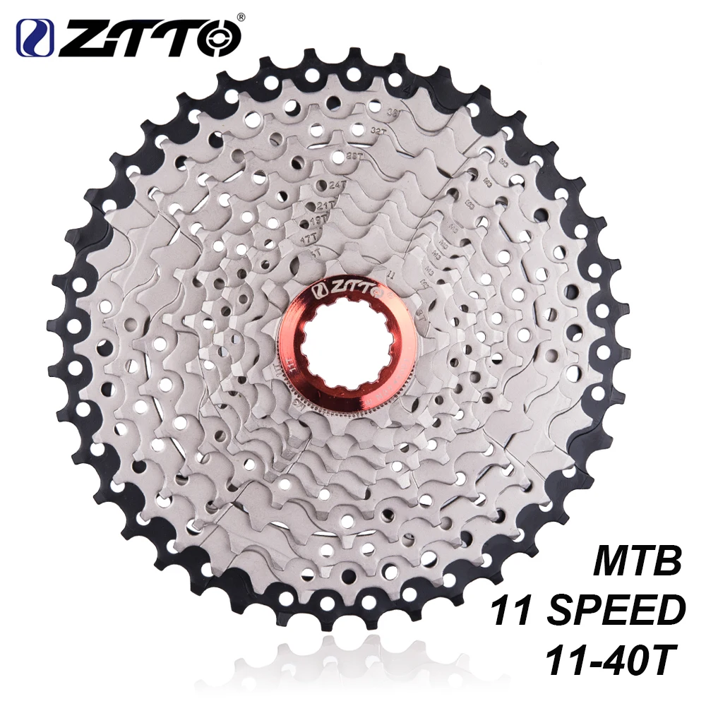 

ZTTO 11s 11-40T Cassette11s 22s Compatible 11Speed Freewheel Bicycle Parts forMTB Mountain Bikes M7000 M8000 M9000 XT SLX