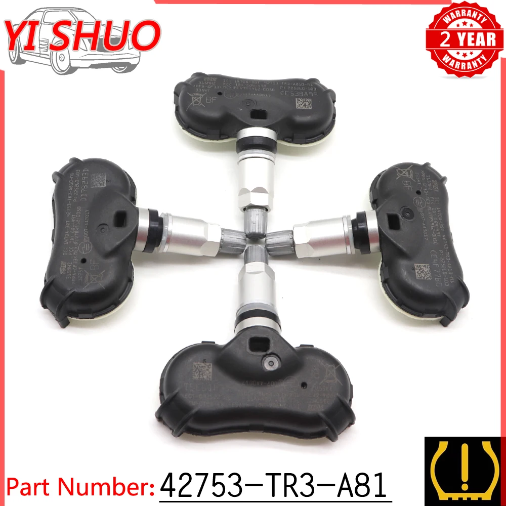 

В Шинах Автомобиля Давление монитор Сенсор 42753-TR3-A81 для Acura CSX Honda Civic CR-Z элемент Fit Insight Odyssey Touring 315 МГц