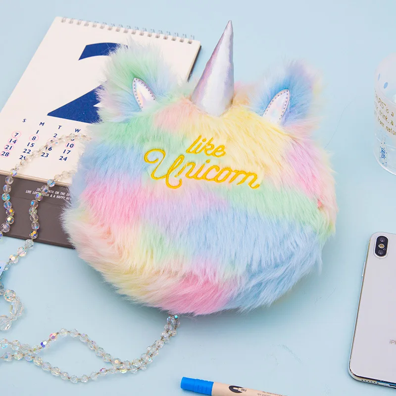 Сумка на плечо Bentoy женская с вышивкой Единорог саквояж кросс боди лазерным