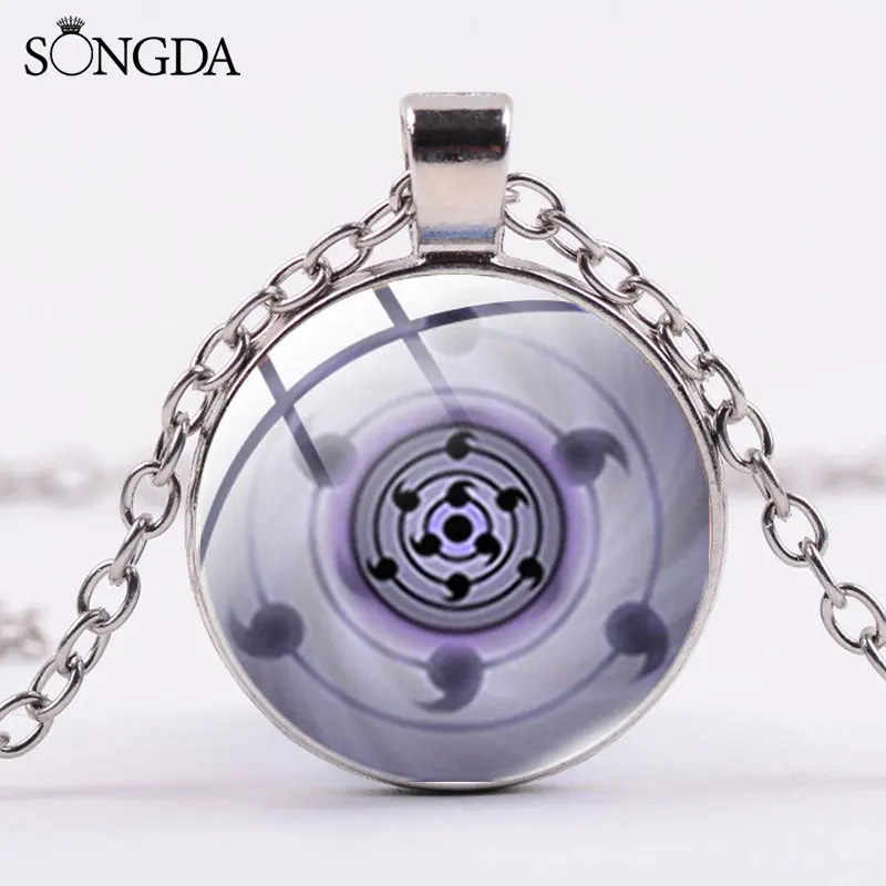

SONGDA Trendy 25MM Necklace Round Shaped Glass Pendants Necklaces For Fashion Punk Man Women Festivals Jewelry Accessories Gifts