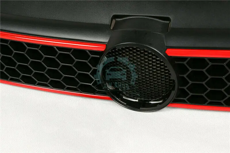 Передний бампер, капот решетки с красной крышкой для VW CROSS POLO Sporty 12-13uhd