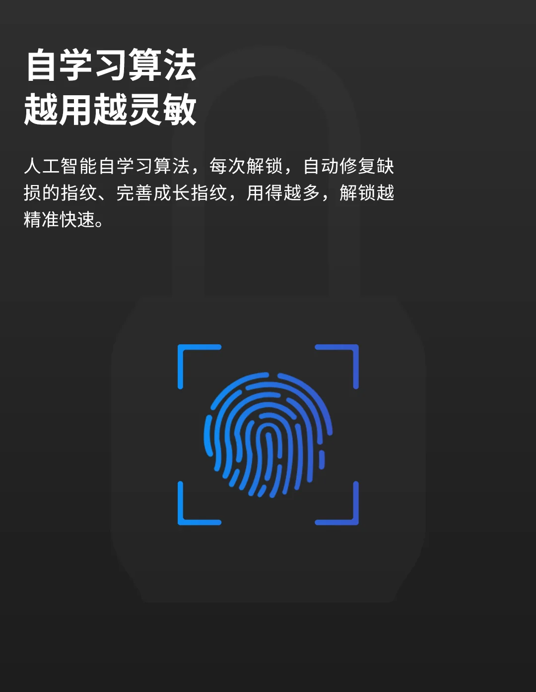 YEELOCK Fingerprint Lock Smart Padlock Thumbprint Door Padlocks Portable Anti-Theft Fingerprint Lock For Xiaomi Eco-System Brand