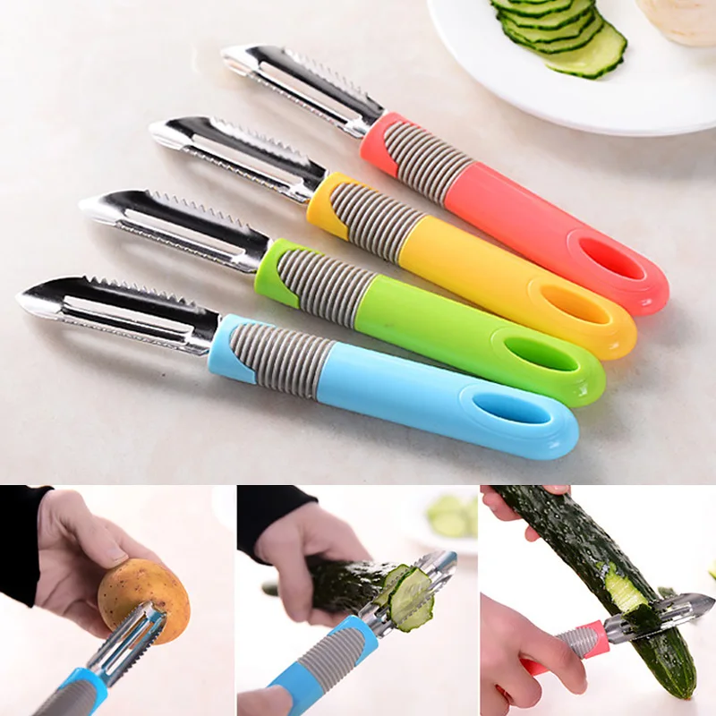 Овощечистка нож для резки картофеля огурцов чистки овощей резак терки очистка