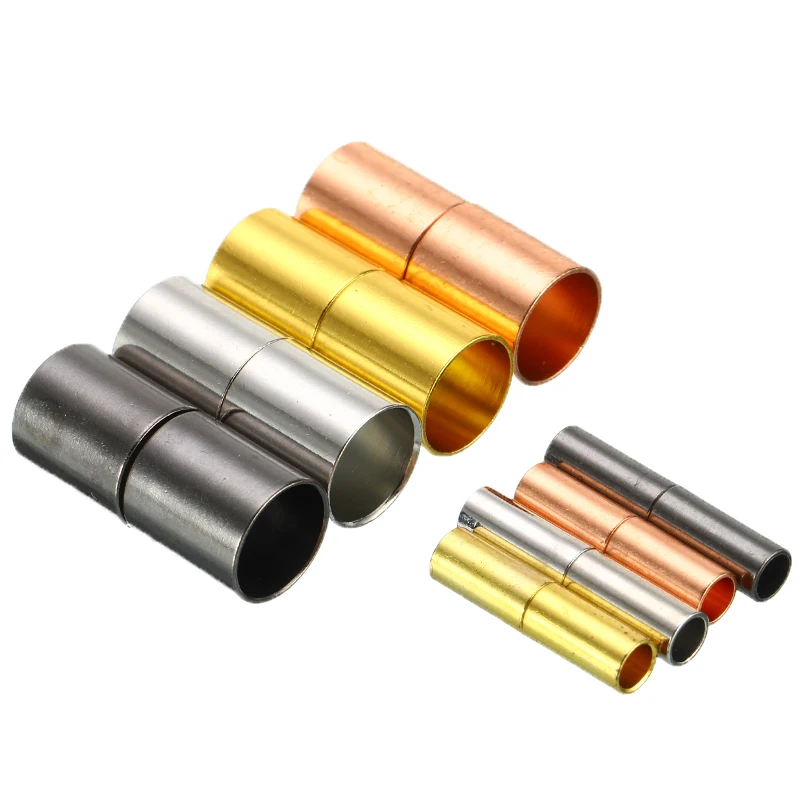 10 шт./компл. магнитные застежки кожаного ремешка на браслет соединительное