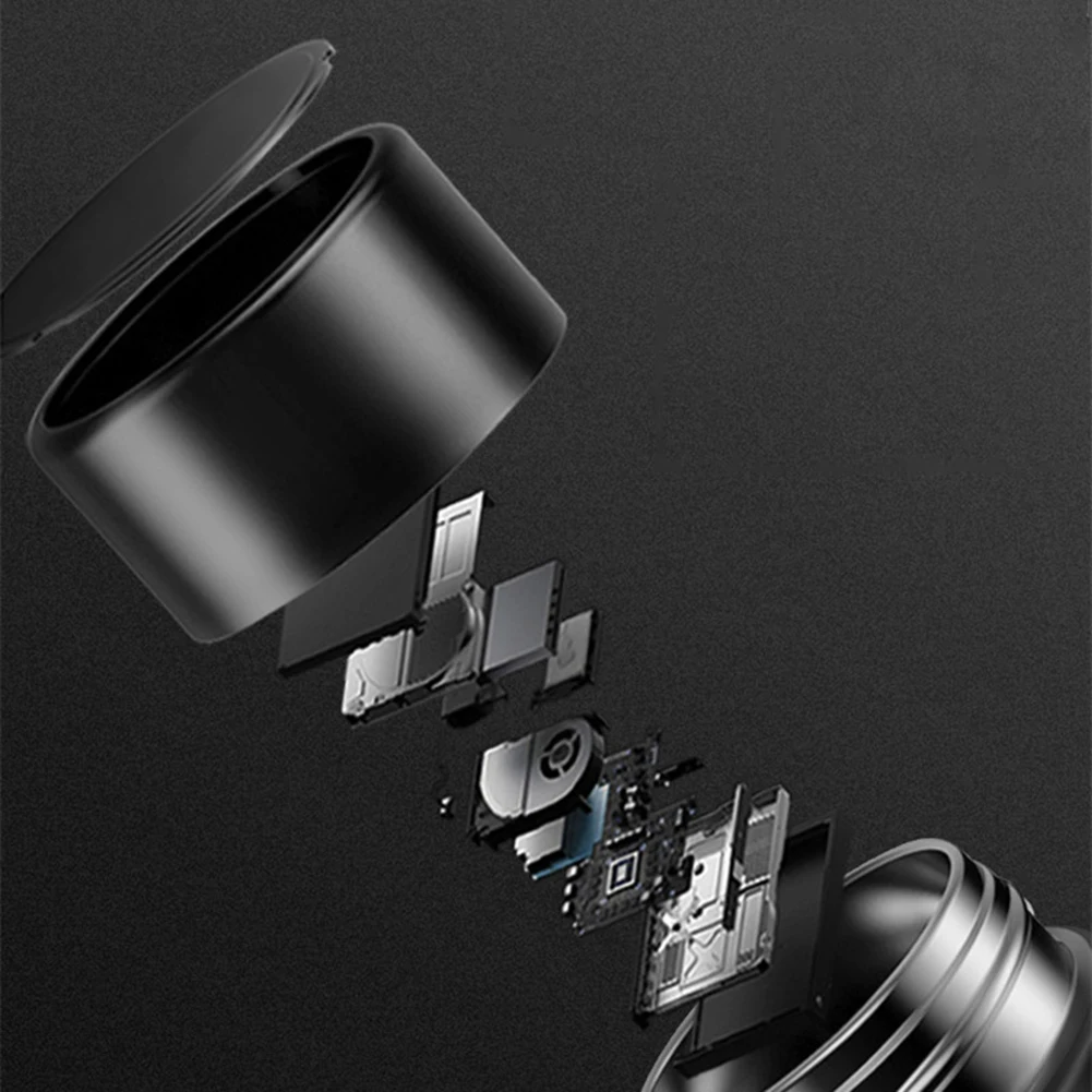 Waterproof Stainless Steel Digital LED Touch Screen Heat Insulation Water Bottle Household Drinkware