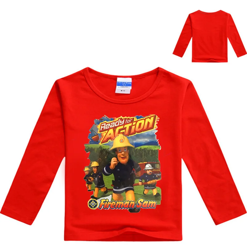 Детская Хлопковая одежда футболка с длинным рукавом бренди и Сэм топы для