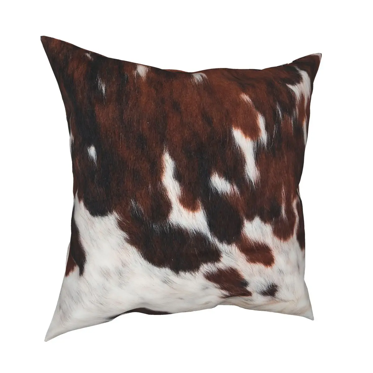 

Rusty Cattle Cowhide Pillowcase Home Decor Cow Animal Fur Calf Cushions Throw Pillow for Sofa Double-sided Printing Unique