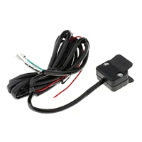 professional 12v winch solenoid relay with winch rocker thumb switch for atv high quality spare parts