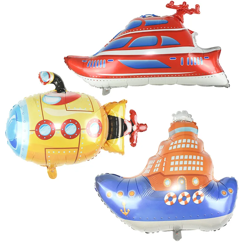 Большой милый мультяшный Пингвин медведь фольга воздушный шар для детей как