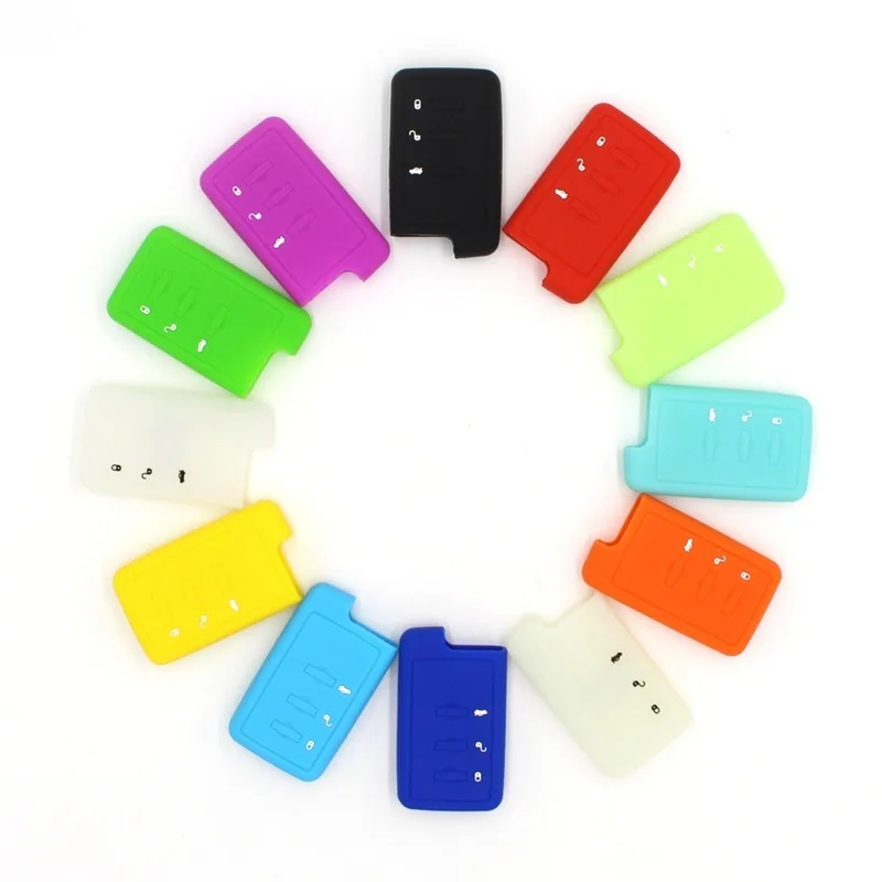 Авто Стиль Силиконовый дистанционный Чехол для автомобильного смарт ключа чехол