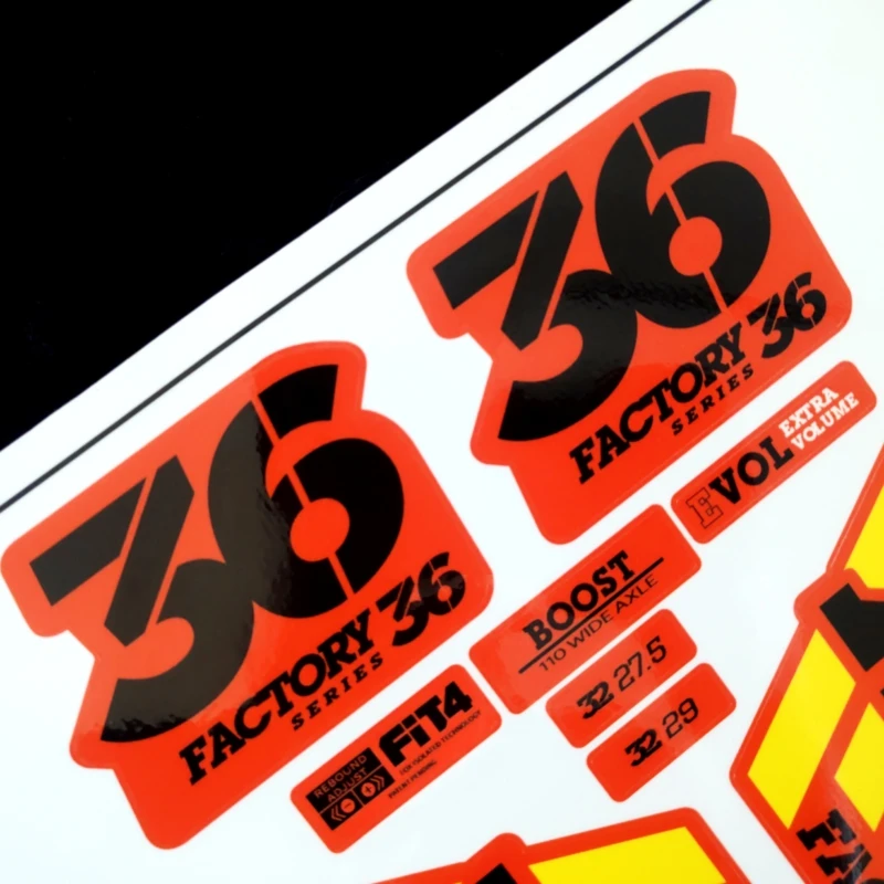 Велосипедная вилка наклейка горный велосипед наклейка для FOX-36 MTB AM Boots Factory