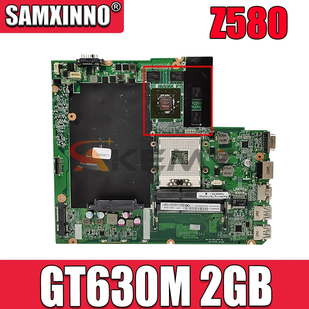 

11S90001736 31LZ3MB01D0 DALZ3AMB8E0 For Lenovo IdeaPad Z580 Laptop Motherboard HM76 DDR3 GT630M 2GB