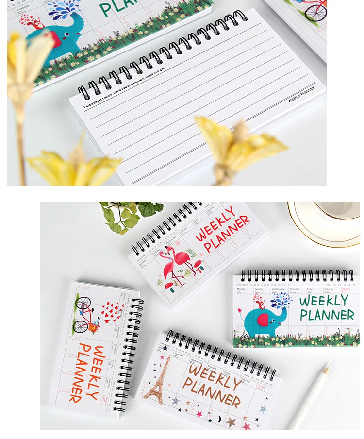 Ноутбук портативный Agenda A6 Дневник Bullet Journal Еженедельный ежемесячный школа планирования принадлежности стационарный Органайзер расписание