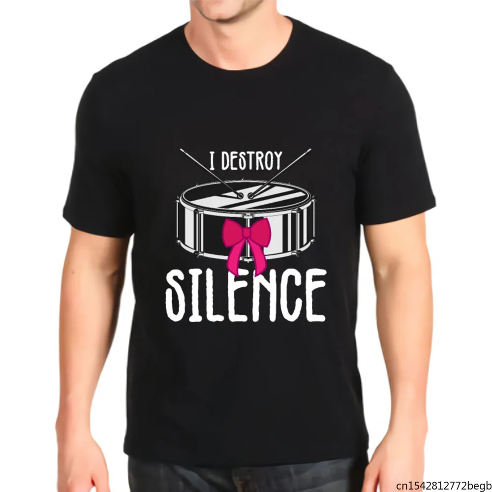 

I Destroy Silence Drums Guitar Men's T Shirt