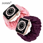 Резной ремешок для apple watch Series 7 41 мм 45 мм iWatch band 40 мм 44 мм эластичный пояс браслет correa apple watch 6 5 браслет