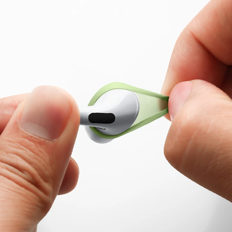 Силиконовый чехол для Apple airpods Pro 1 2 накладки наушников вкладыши air pod 3 аксессуары