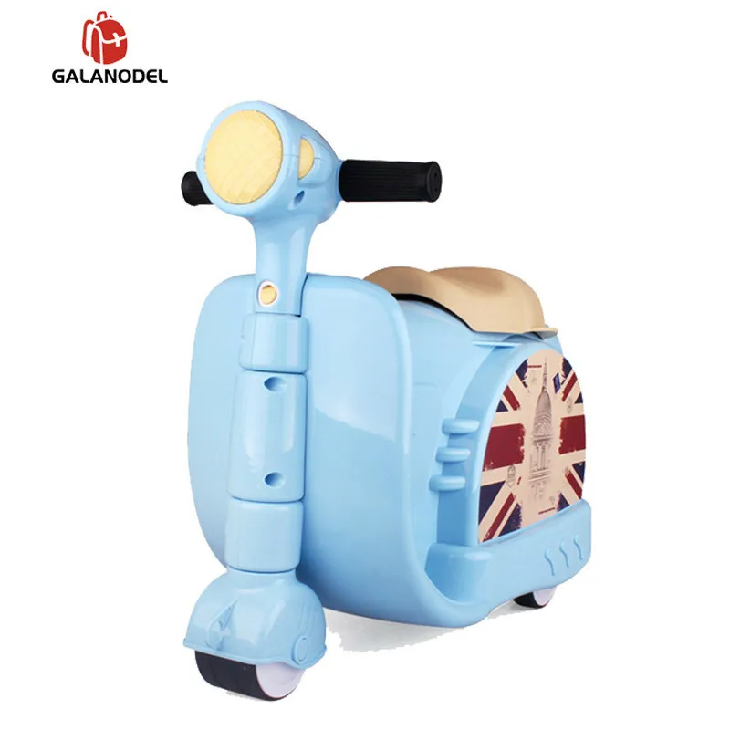 Чемодан для катания на колесах детей чемодан колесиках мальчиков путешествий |