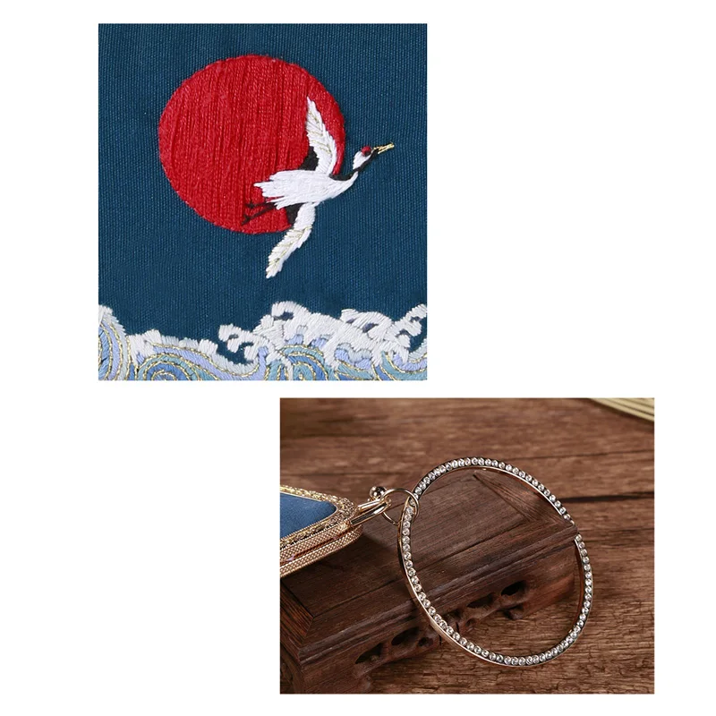 Легко DIY вышивка сумка комплект кошелек целование крестиком Набор для начинающих