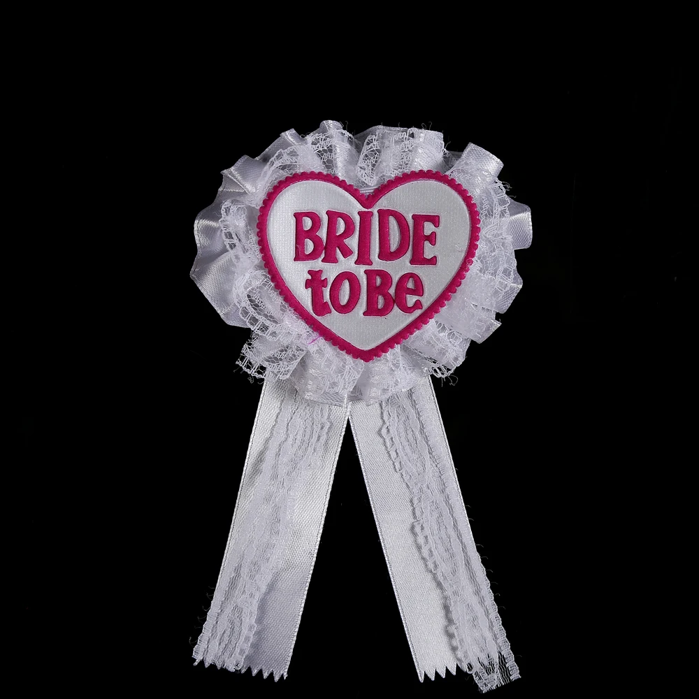 3 предмета в комплекте вечерние эмблема на ткани с кружевной лентой украшения