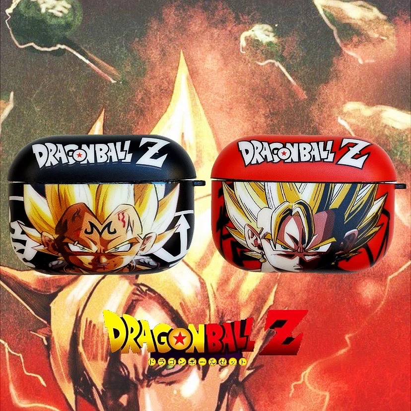 Мягкий чехол Dragon Ball для Apple Airpods 1 2 3 Pro силиконовый наушников s Box Airpod Bluetooth