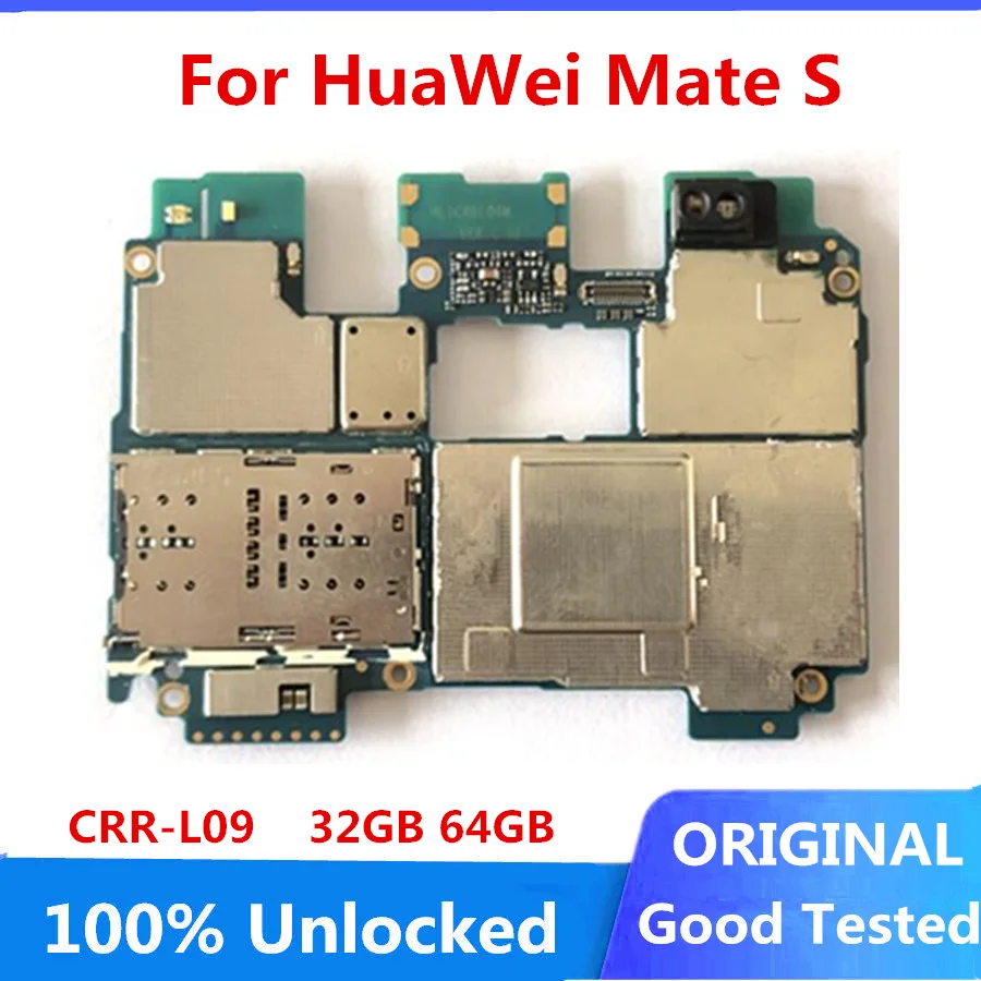 Оригинальная материнская плата для Huawei Mate S, разблокированная, замена логики, полностью проверенная на работоспособность.