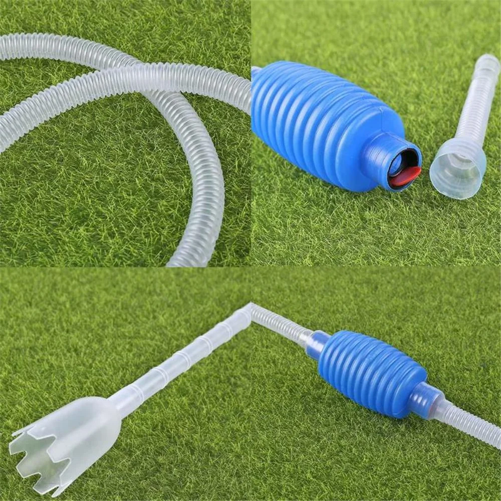 

Aquarium Gravel Cleaner Fish Tank Pump Filter For Water Change 1.4m Manuals