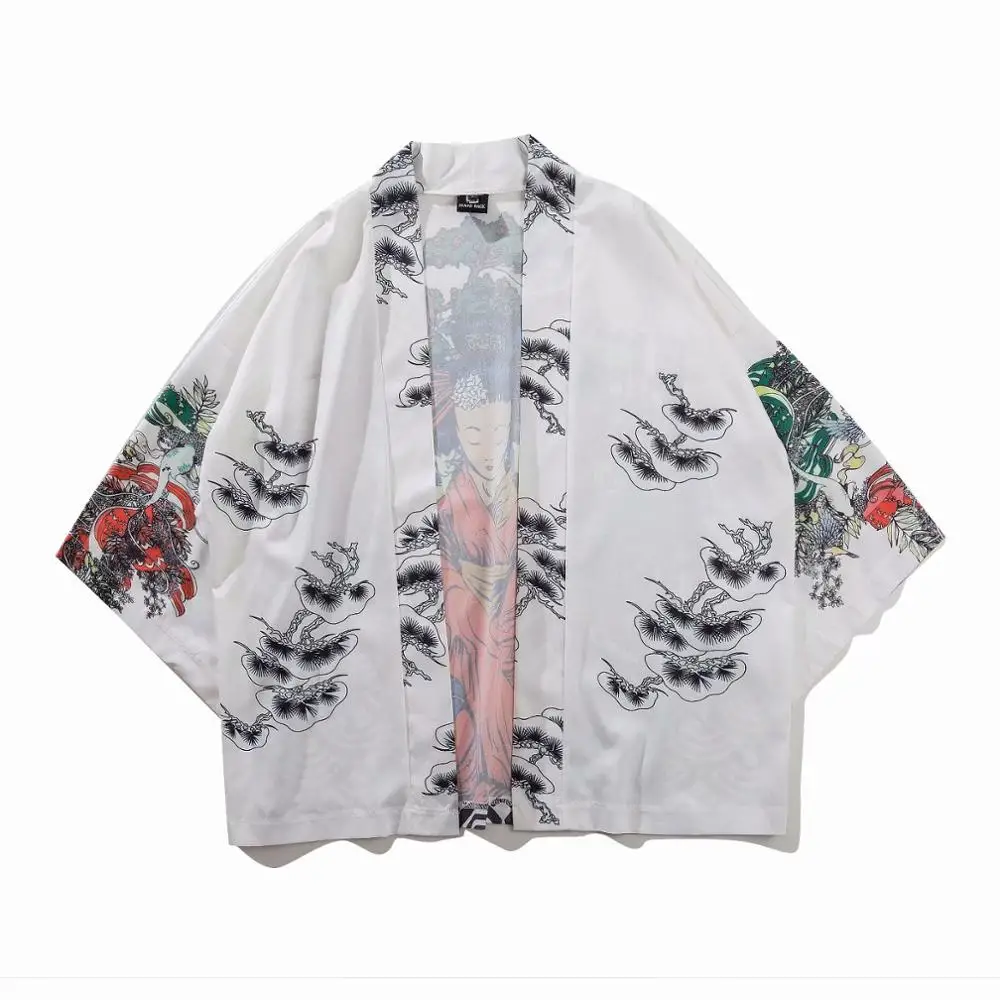 Haori yukata мужское японское кимоно кардиган мужской костюм самурая рубашка куртка