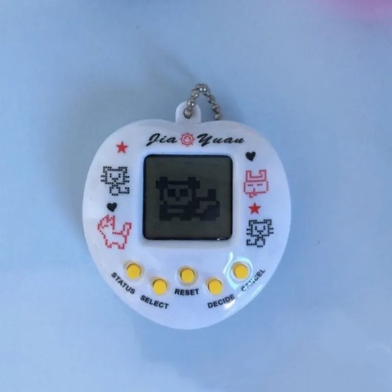 Брелок Tamagotchi для электронных игр домашних животных в форме сердца консоли