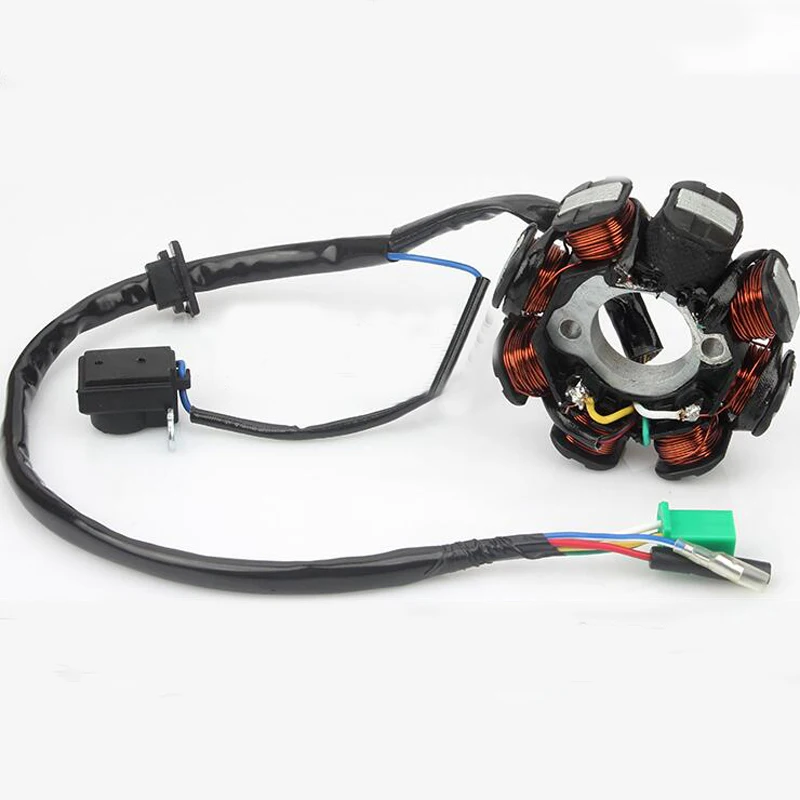 Скутер аксессуары GY6 125 150CC Магнето 8 ступенчатая катушки статора|Зажигание