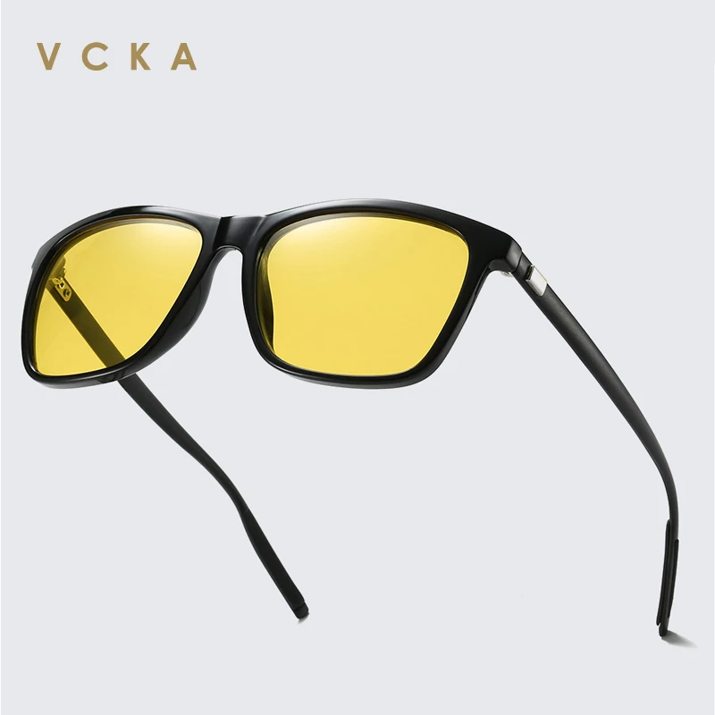 Очки солнцезащитные VCKA TR90 для мужчин и женщин дизайнерские поляризационные очки