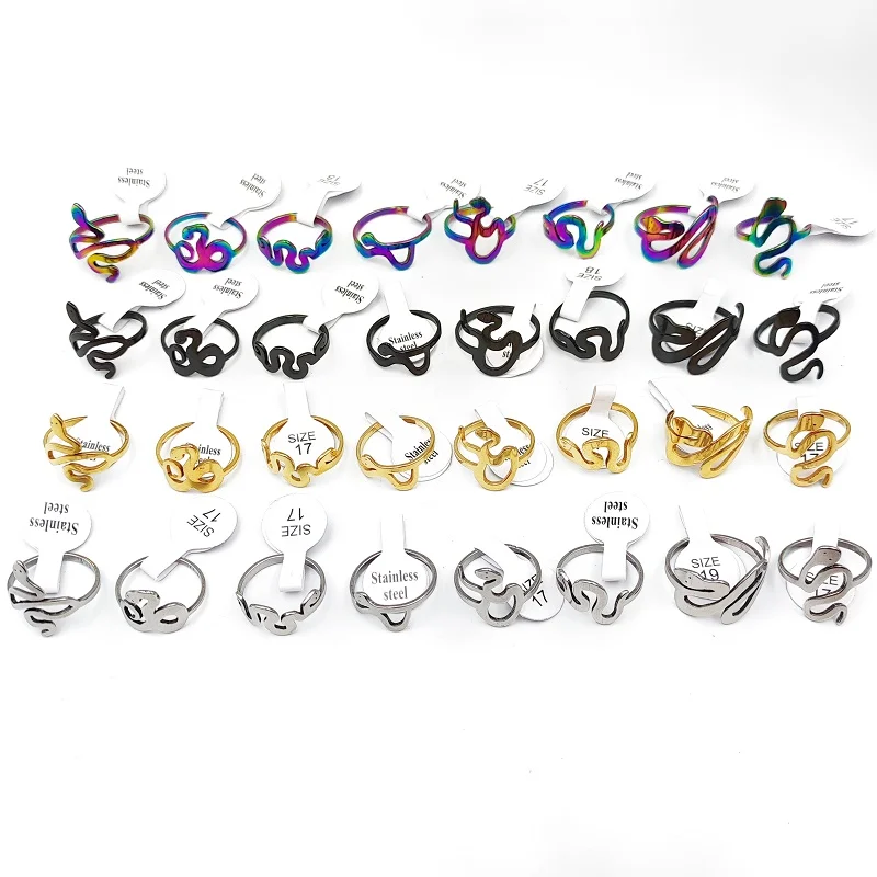 кольца для женщин кольцо женское мужское 2022 тренд Упаковка из 10/20/30 шт. Кольца